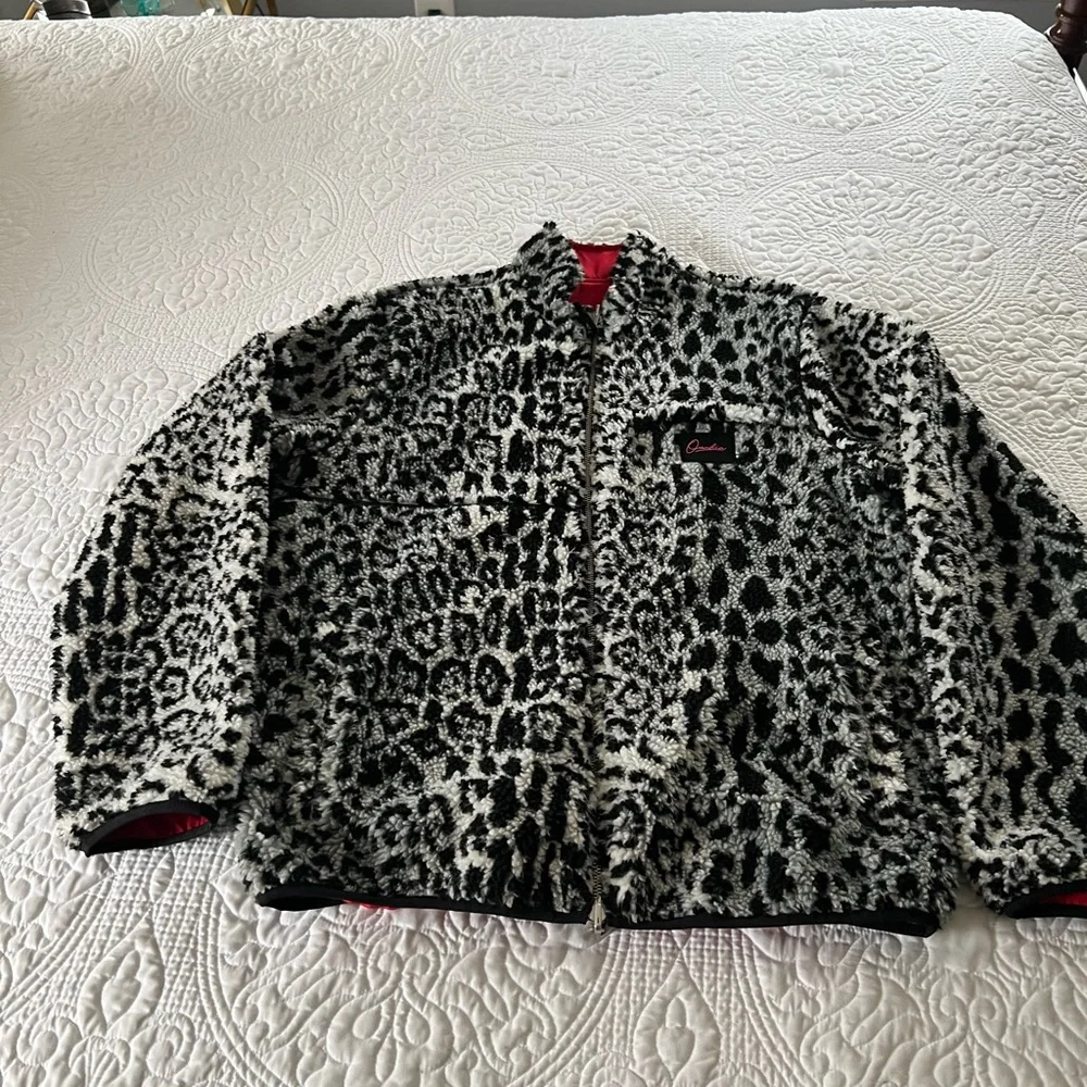 Ovadia reversible fleece jacket, Size Medium. - Picture 3 of 5